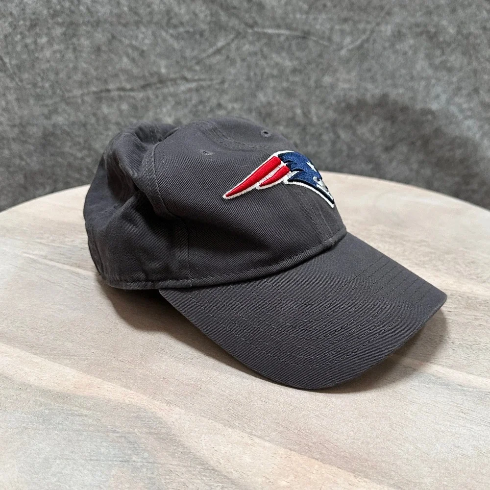 New Era 9TWENTY New England Patriots Women Hat Gray Adjustable NFL Baseball Cap